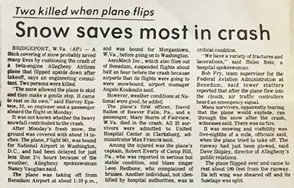 Plane Crash 1979